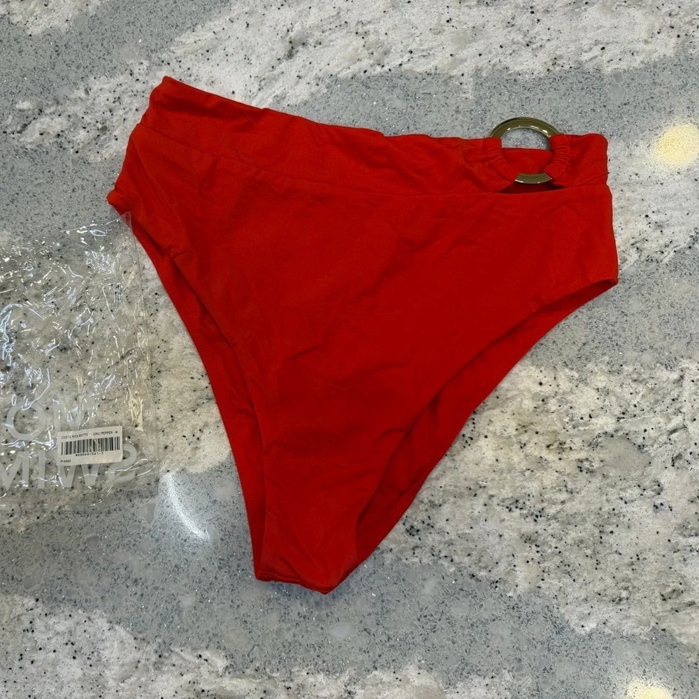 Monday Swimwear COSTA RICA BOTTOM - CHILI PEPPER Size medium